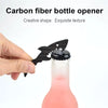 Carbon Fiber Beer Bottle Opener Unique Shark and AK47 Gun Shape Ultralight Kitchen Tool Best Gift for Men Soldier 1PCS